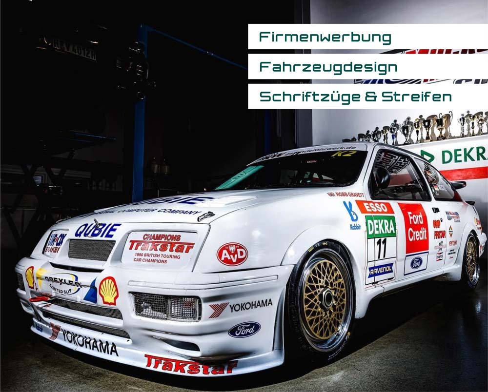 Fahrzeugbeschriftung