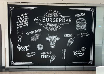 Schaufensterbeklebung